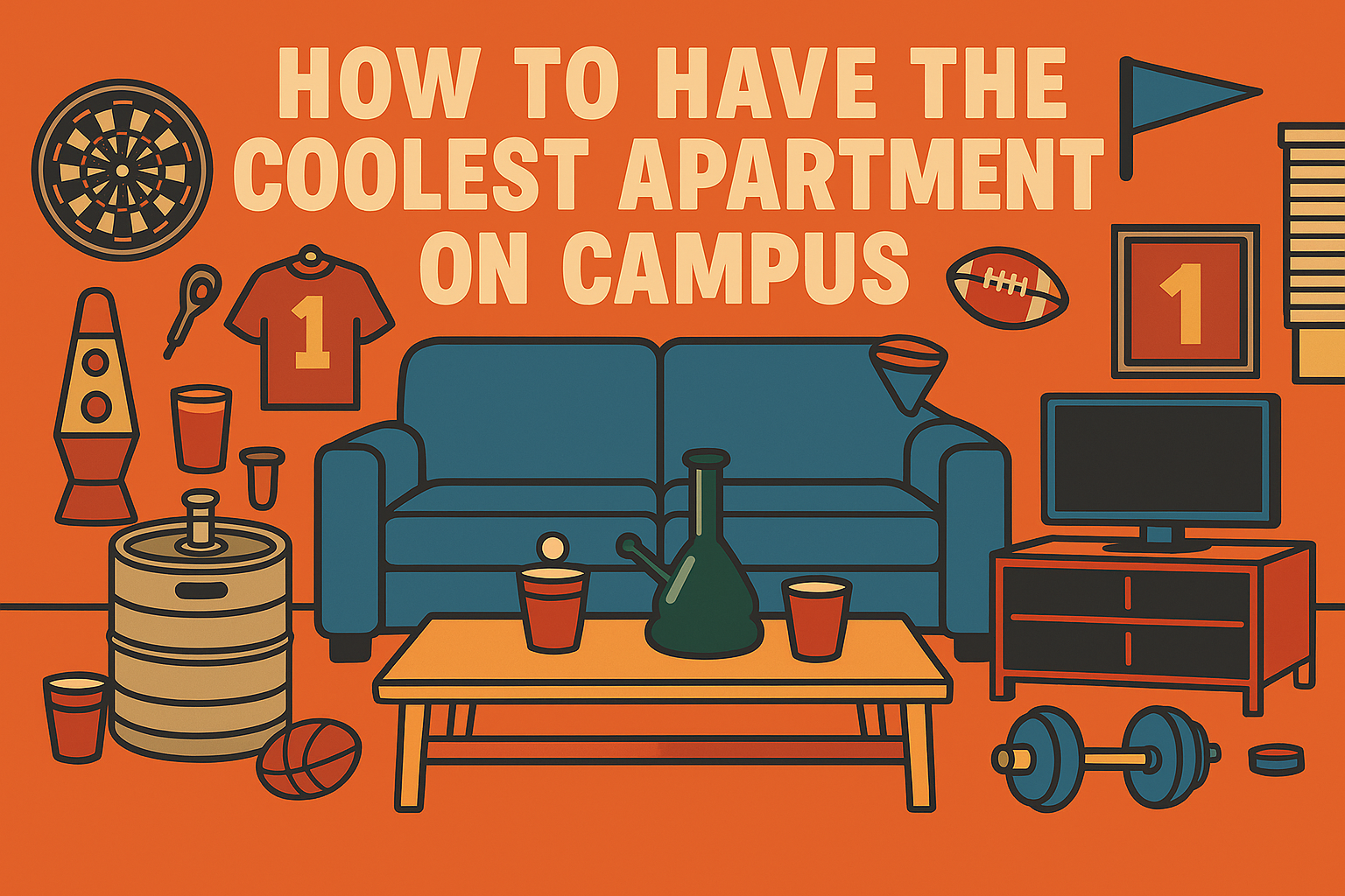 How to Have the Coolest Apartment on Campus