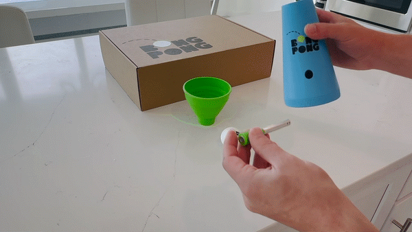 <p>3. Insert the downstem</p>